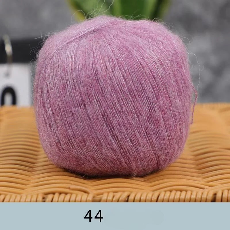 Whole wool lace wool thread fine wool cashmere hand-woven thread mohair soft fine wool thread