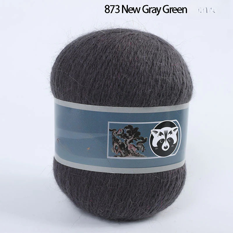 3 sets/bag, long-haired mink fleece yarn