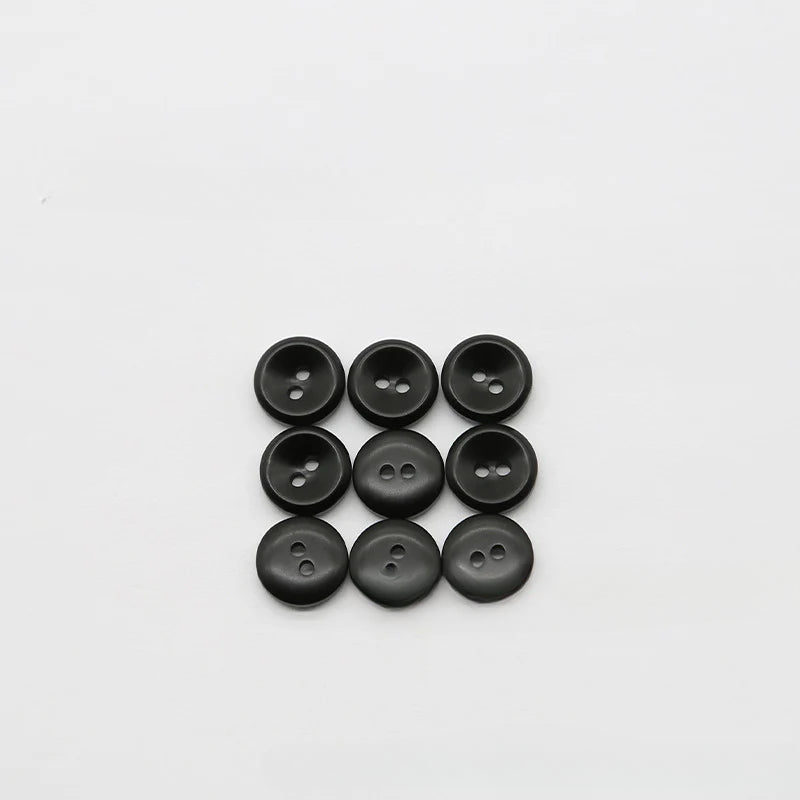 New versatile round two-eye color resin button luxury shirt mini button kindergarten sticky painting free punching