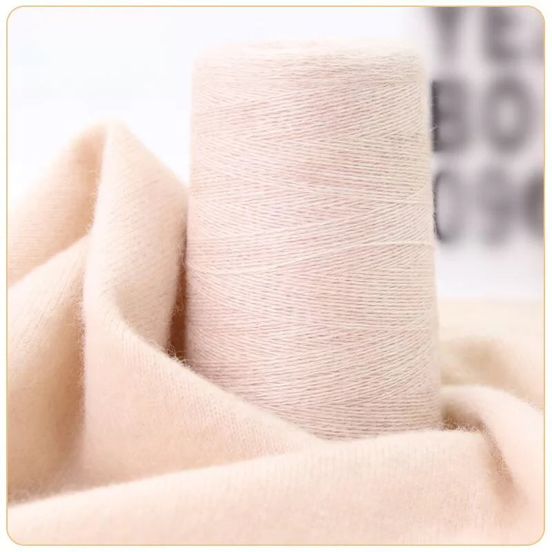 Two strands of cashmere thread, genuine cashmere thread 100 woven hand-woven scarf yarn, pure DIY wool