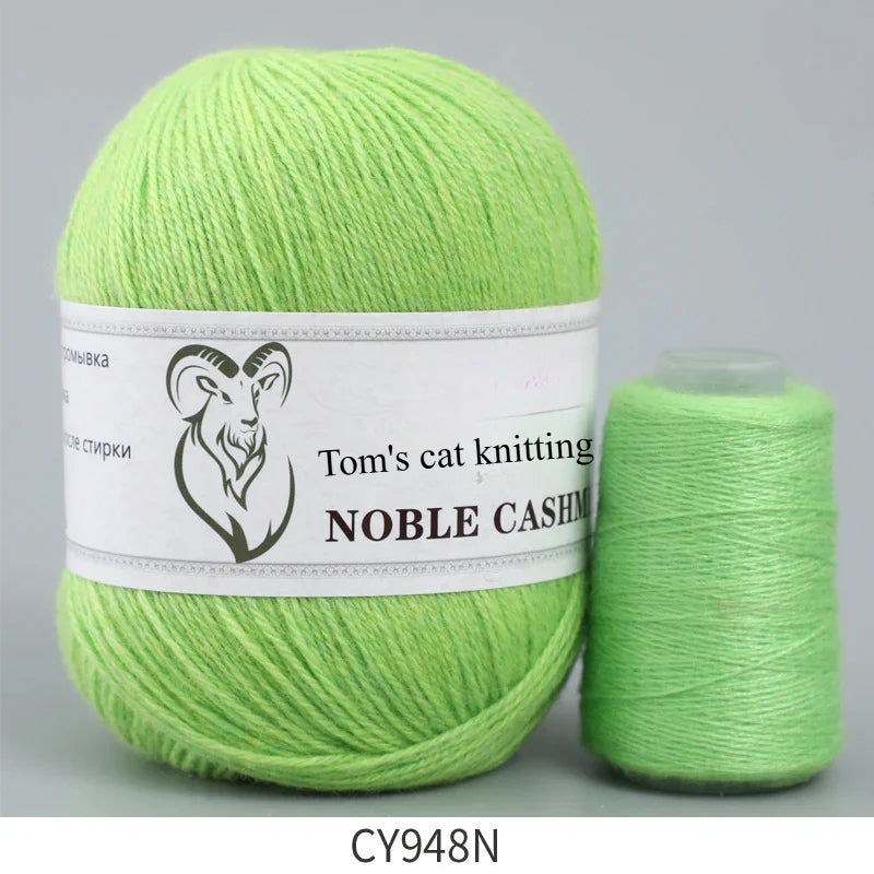 High-grade cashmere thread, medium and rough hand-knitted 16 three-strand wool, autumn and winter wool blended