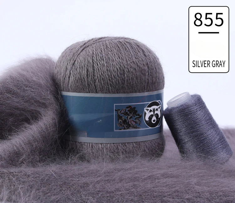 3 sets/bag, long-haired mink fleece yarn