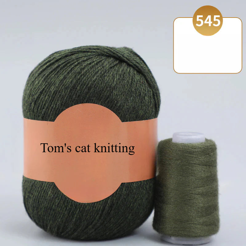 Soft gold, cashmere yarn,sales of medium and rough hand-woven yarn wool