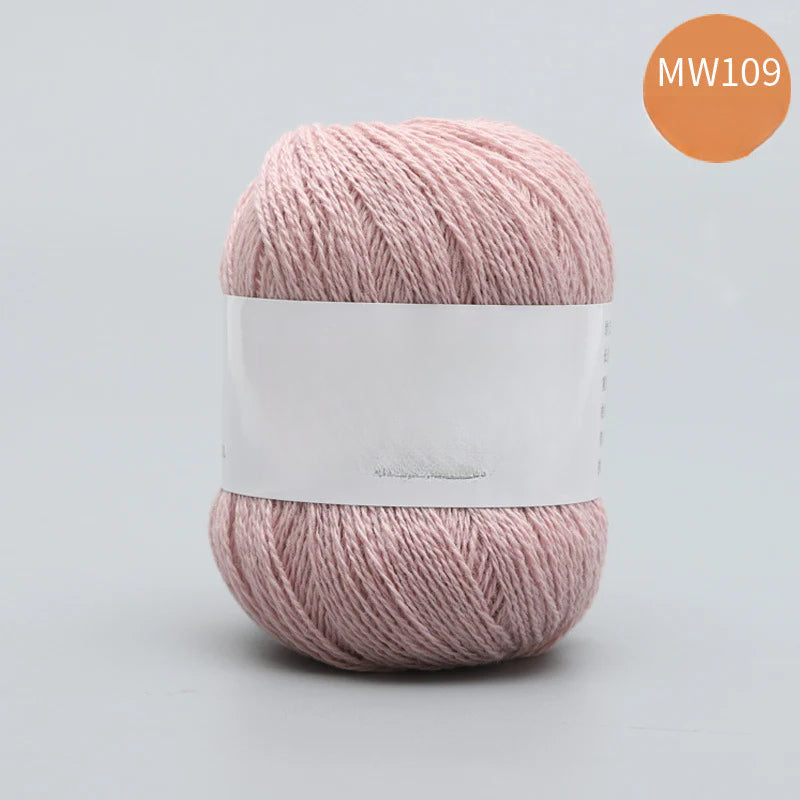 62 color 100% pure wool thread, Australian DIY14s/2 medium rough hand-knitted merino yarn