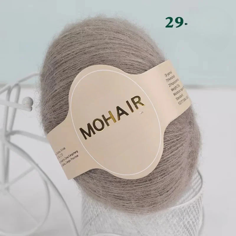 South Africa Super Young Angola Thin Thread 25g High Content Wool Thread Handmade DIY Baby Doll Thread