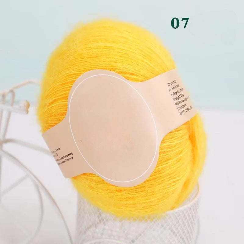 South African baby horse hair wool ball fine hand-woven DIY scarf shawl scarf sweater thread
