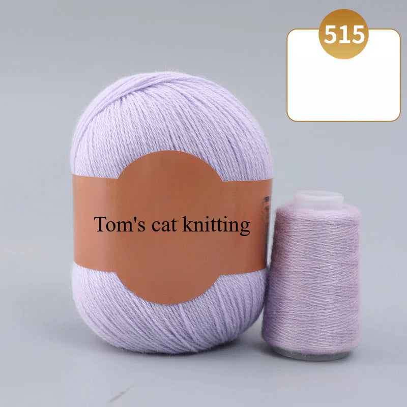 Soft gold, cashmere yarn,sales of medium and rough hand-woven yarn wool