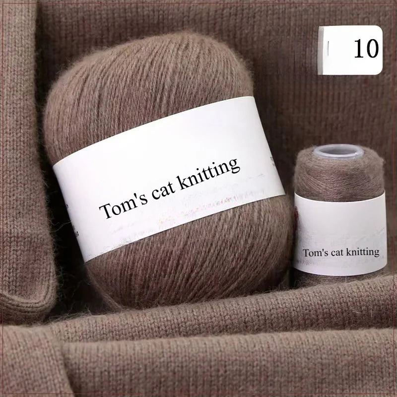 Cashmere thread hand-woven medium and thick wool ball DIY scarf hand-woven baby wool ball thread