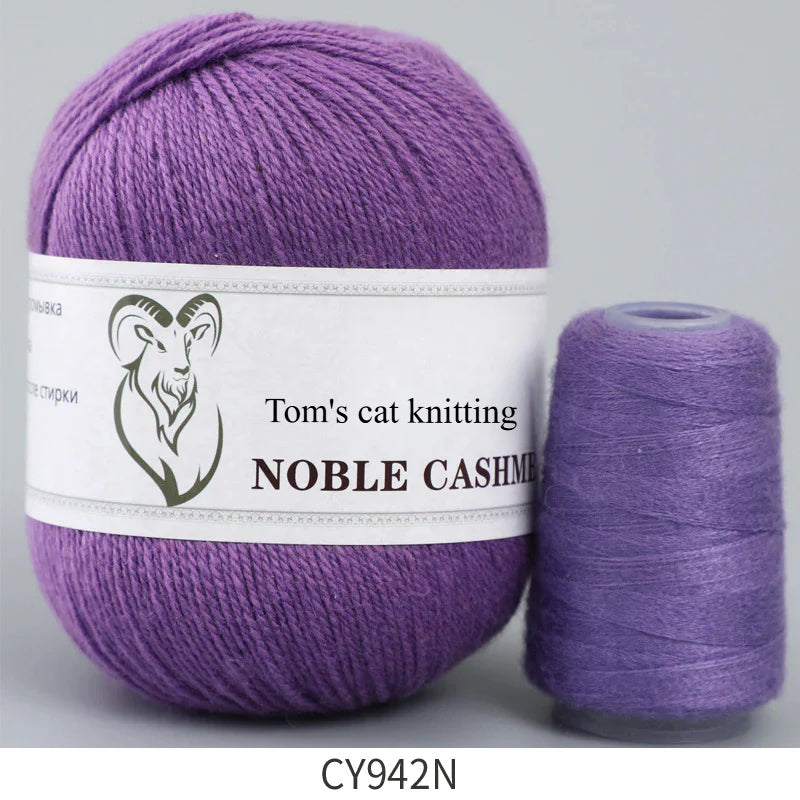 High-grade cashmere thread, medium and rough hand-knitted 16 three-strand wool, autumn and winter wool blended