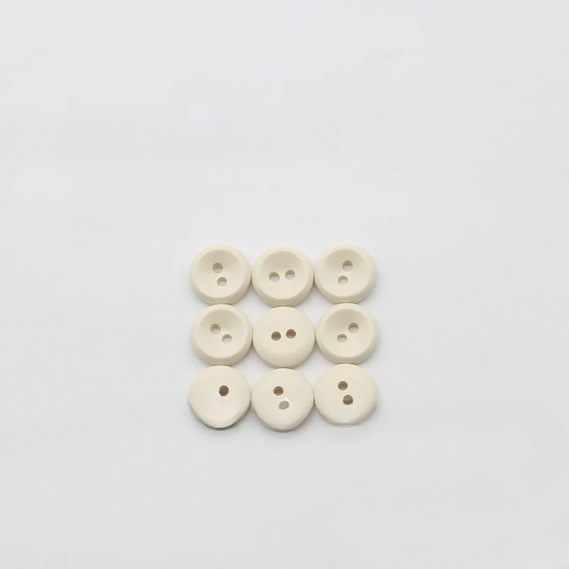 New versatile round two-eye color resin button luxury shirt mini button kindergarten sticky painting free punching