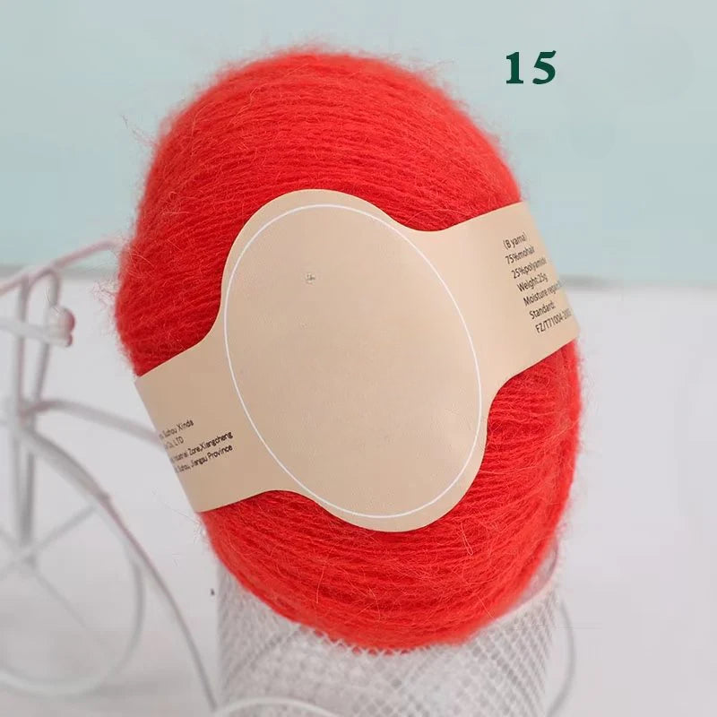 South African baby horse hair wool ball fine hand-woven DIY scarf shawl scarf sweater thread
