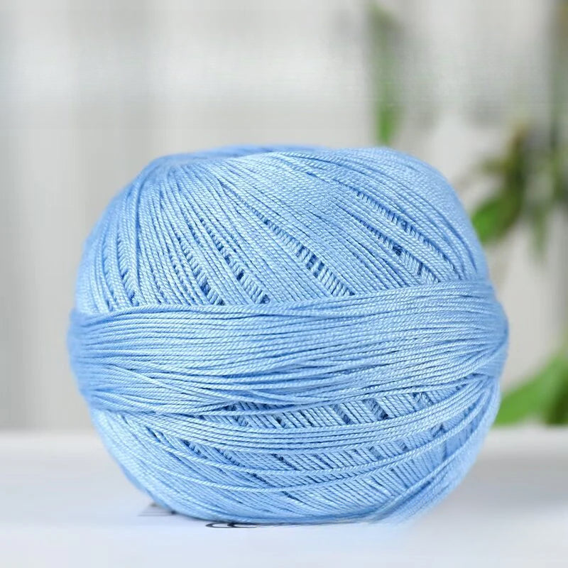 No. 7 lace cotton thread strong twist DIY hand crochet cotton thread knitted adult children's universal sweater