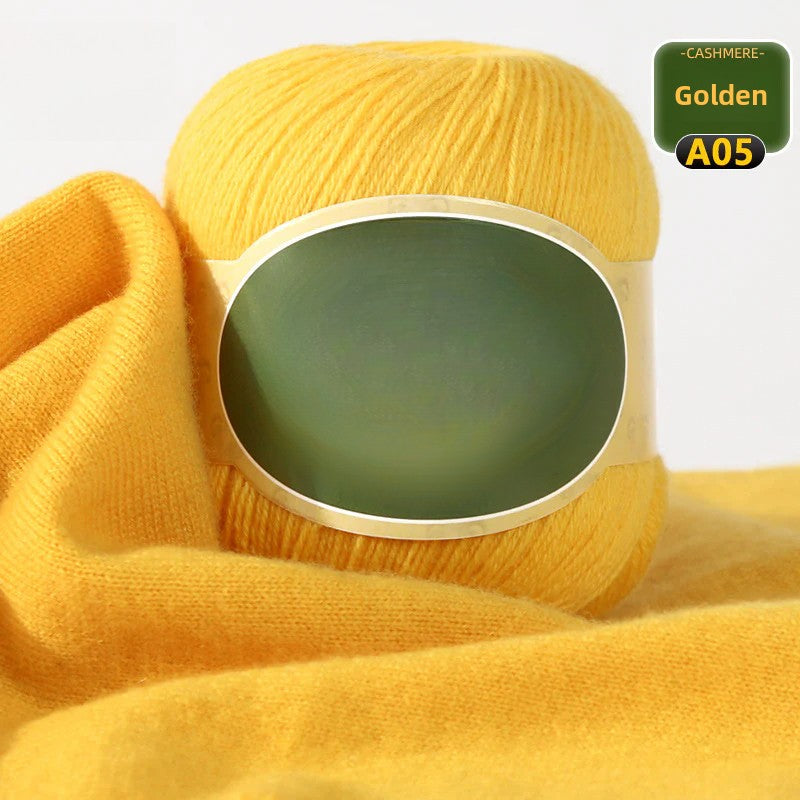 Four strands of cashmere thread hand-woven woven thread unmarked hand-woven scarf thread 100 pure cashmere thread