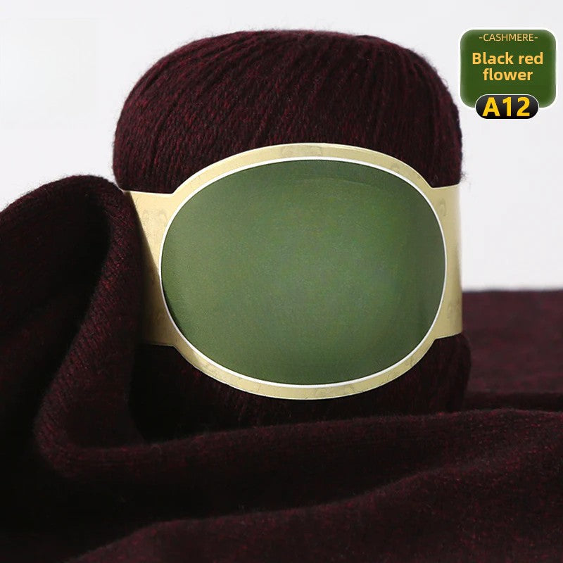 Four strands of cashmere thread hand-woven woven thread unmarked hand-woven scarf thread 100 pure cashmere thread