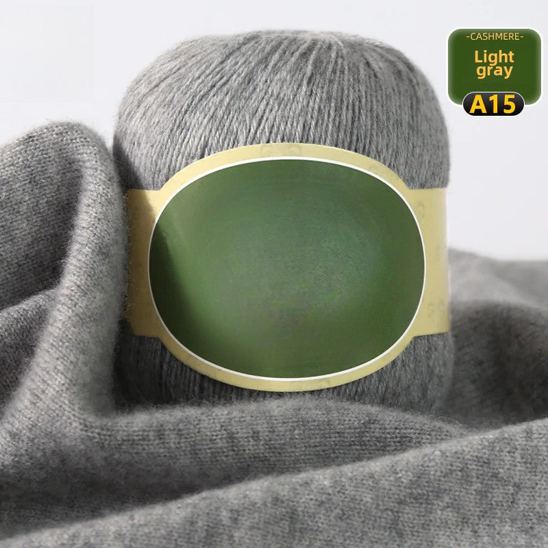 Four strands of cashmere thread hand-woven woven thread unmarked hand-woven scarf thread 100 pure cashmere thread