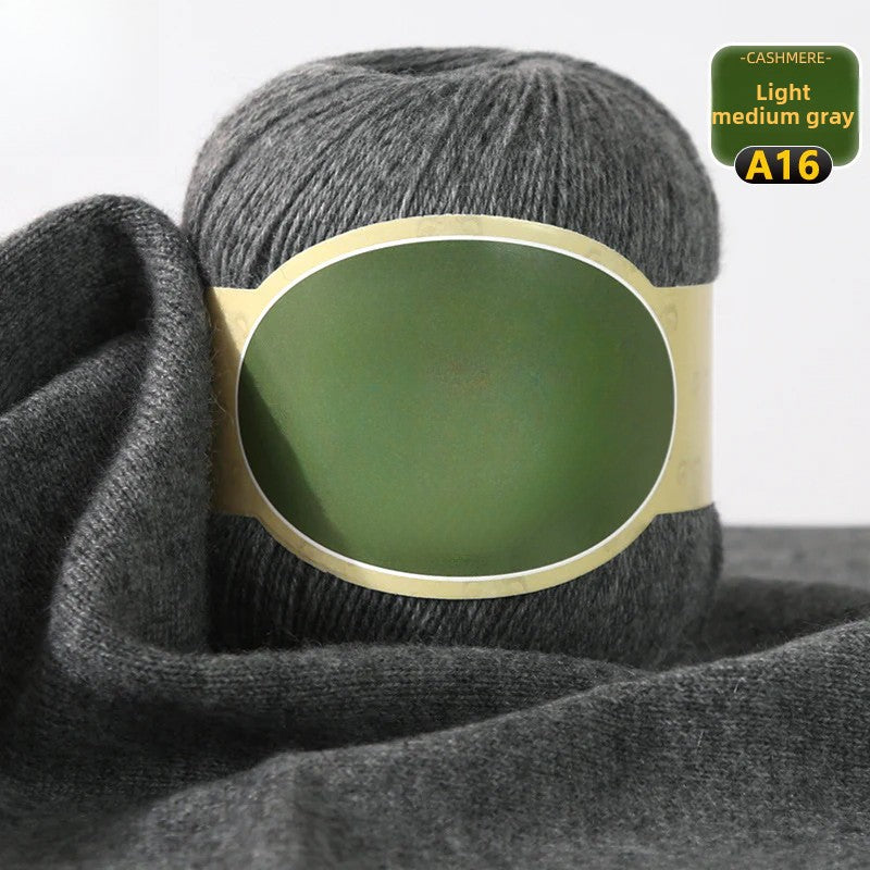 Four strands of cashmere thread hand-woven woven thread unmarked hand-woven scarf thread 100 pure cashmere thread