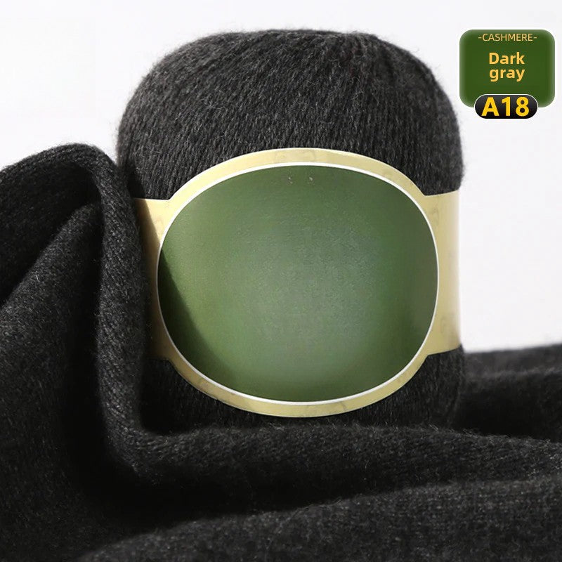 Four strands of cashmere thread hand-woven woven thread unmarked hand-woven scarf thread 100 pure cashmere thread