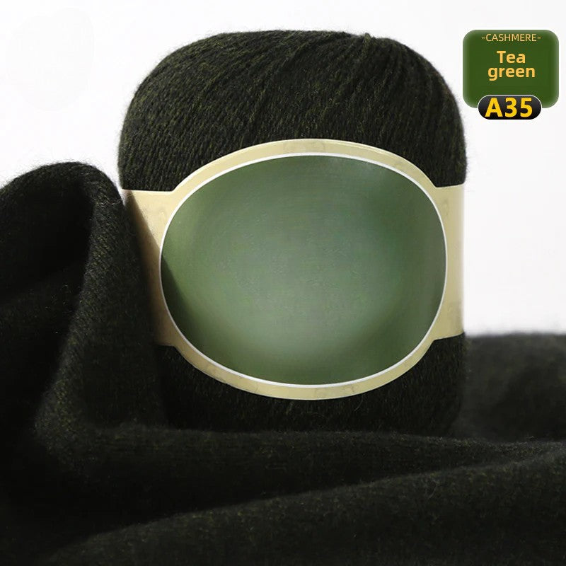 Four strands of cashmere thread hand-woven woven thread unmarked hand-woven scarf thread 100 pure cashmere thread