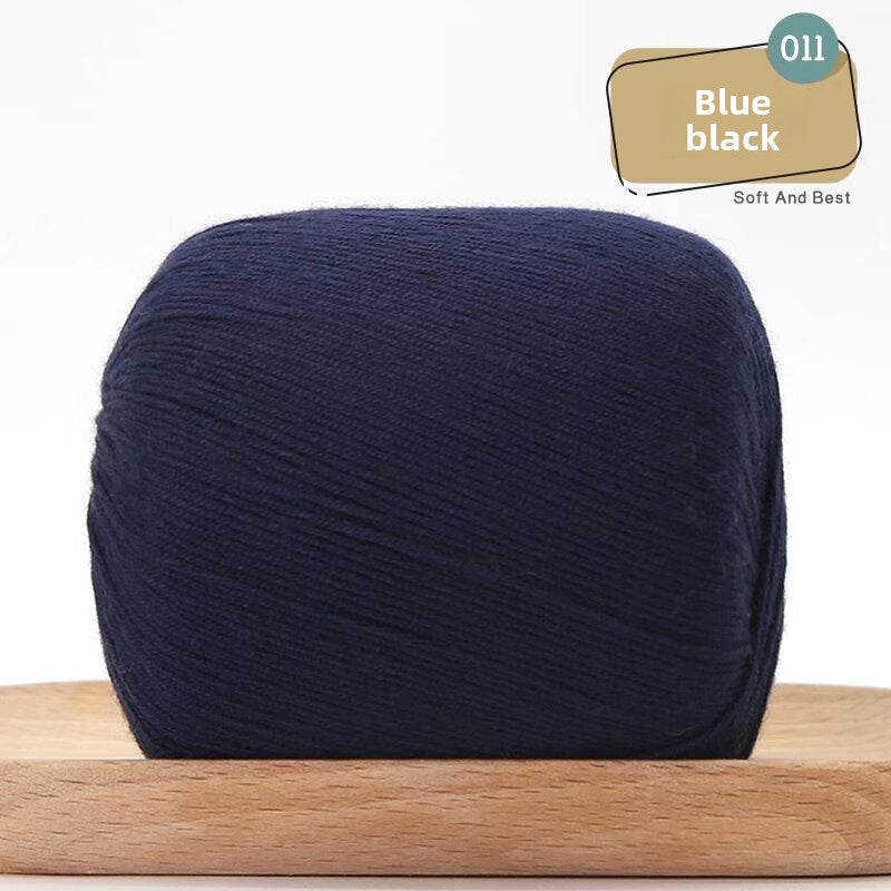Lace Thread Tencel Cotton Lace Thread Hand Knitted Crochet Doll Wool Spinning Wool DIY Material Pack
