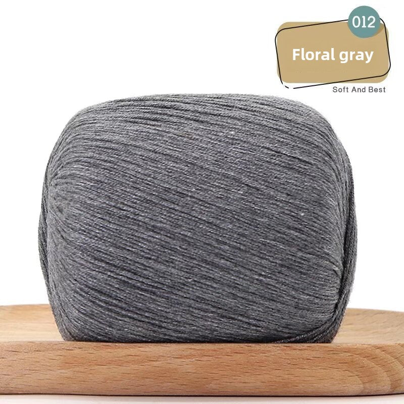 Lace Thread Tencel Cotton Lace Thread Hand Knitted Crochet Doll Wool Spinning Wool DIY Material Pack
