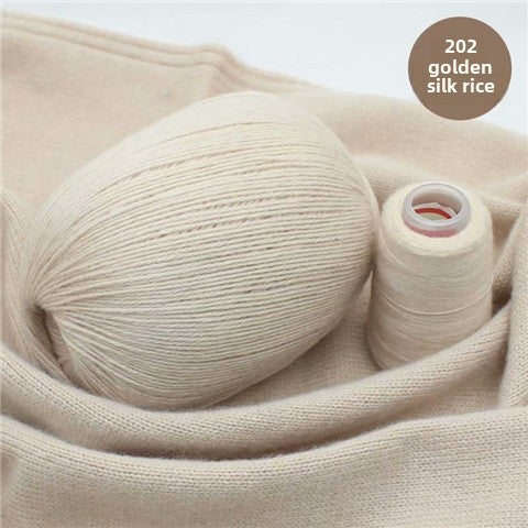Hand-knitted sweater Mink thread White label treatment Special offer Baby children Rabbit wool cashmere sweater thread