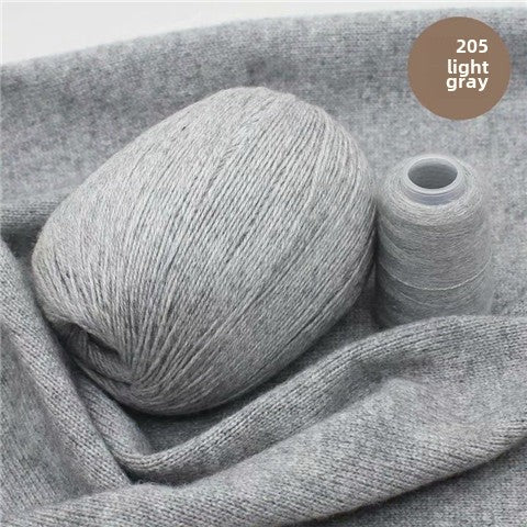 Hand-knitted sweater Mink thread White label treatment Special offer Baby children Rabbit wool cashmere sweater thread