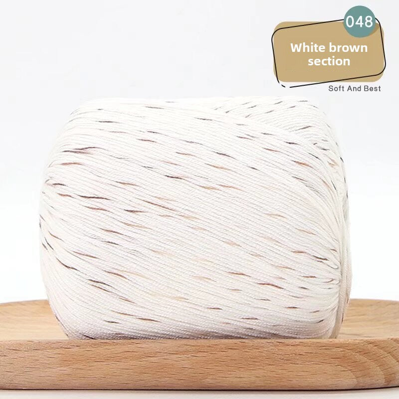 Lace Thread Tencel Cotton Lace Thread Hand Knitted Crochet Doll Wool Spinning Wool DIY Material Pack