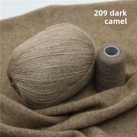 Hand-knitted sweater Mink thread White label treatment Special offer Baby children Rabbit wool cashmere sweater thread