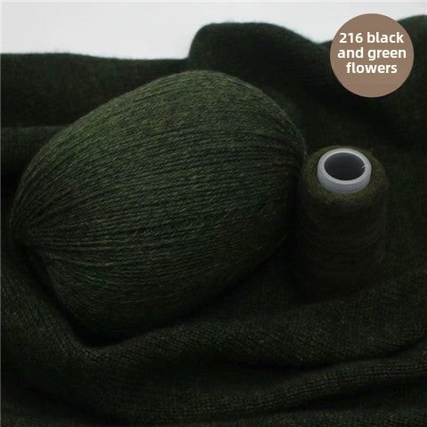 Hand-knitted sweater Mink thread White label treatment Special offer Baby children Rabbit wool cashmere sweater thread