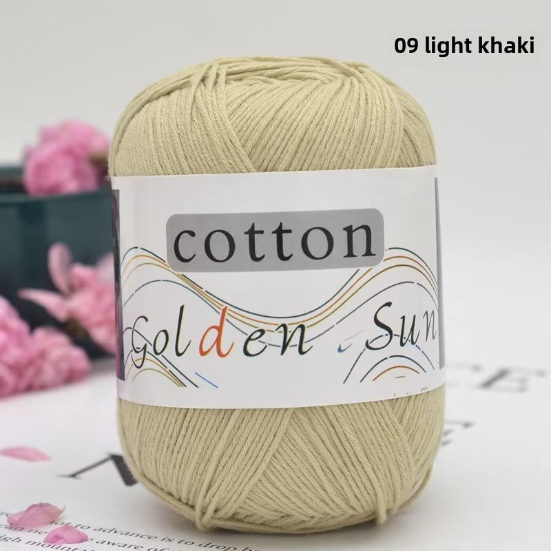 Cotton Children's pure cotton thread, baby wool, hand-woven pure cotton thread Baby wool Pure cotton baby thread
