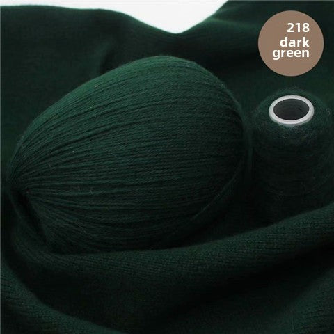 Hand-knitted sweater Mink thread White label treatment Special offer Baby children Rabbit wool cashmere sweater thread