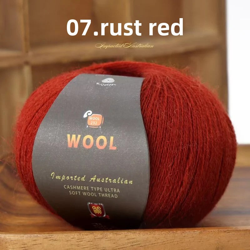 Medium and thick wool ball handmade DIY knitted sweater scarf material wrapping thread 50g