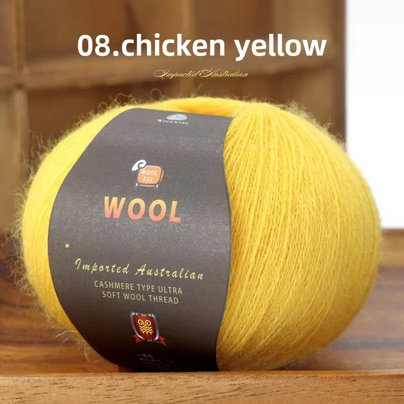 Medium and thick wool ball handmade DIY knitted sweater scarf material wrapping thread 50g