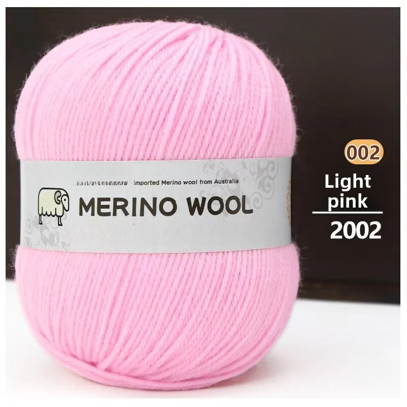 Medium and coarse wool thread hand-woven multiple strands 50g hand-DIY knitted sweater scarf material wool ball
