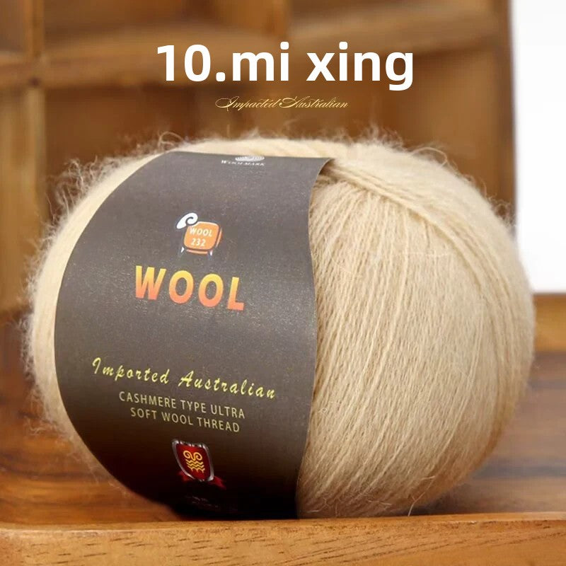 Medium and thick wool ball handmade DIY knitted sweater scarf material wrapping thread 50g