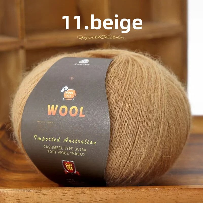 Medium and thick wool ball handmade DIY knitted sweater scarf material wrapping thread 50g