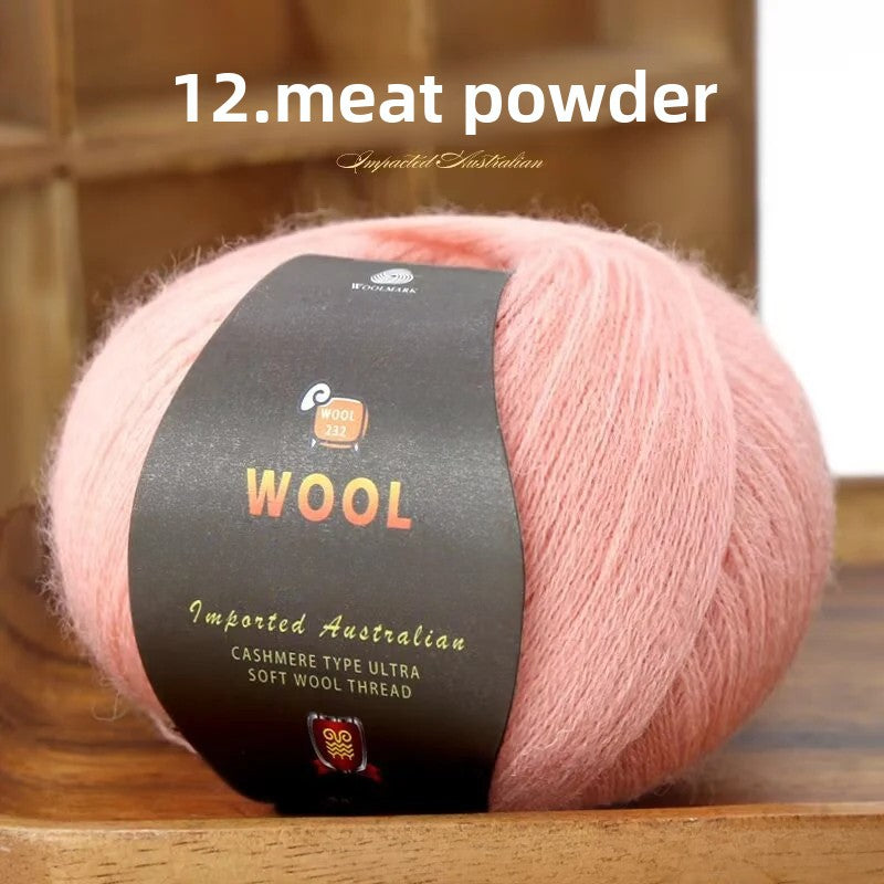 Medium and thick wool ball handmade DIY knitted sweater scarf material wrapping thread 50g
