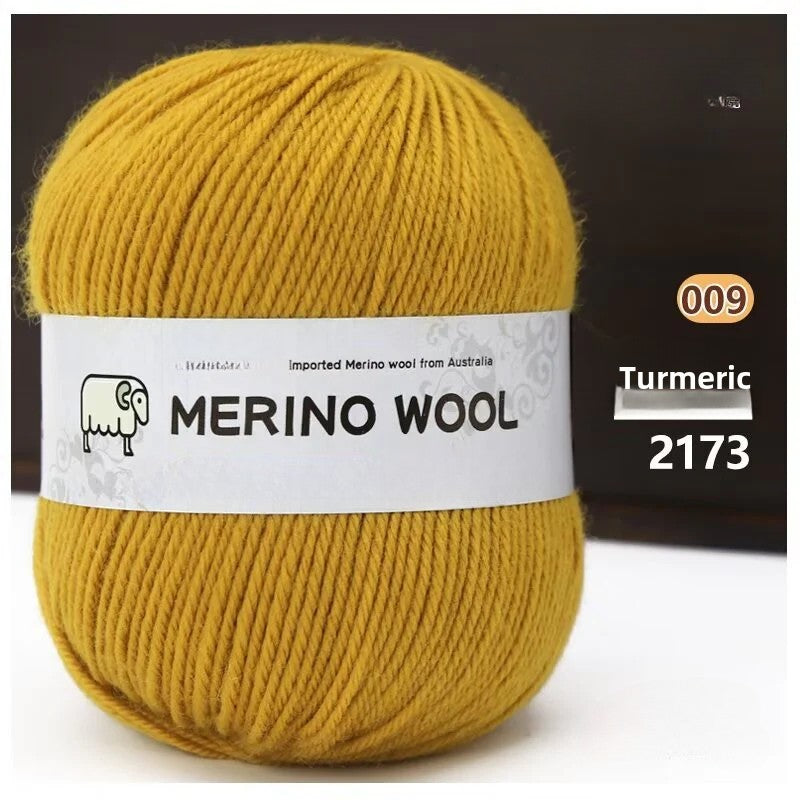 Medium and coarse wool thread hand-woven multiple strands 50g hand-DIY knitted sweater scarf material wool ball