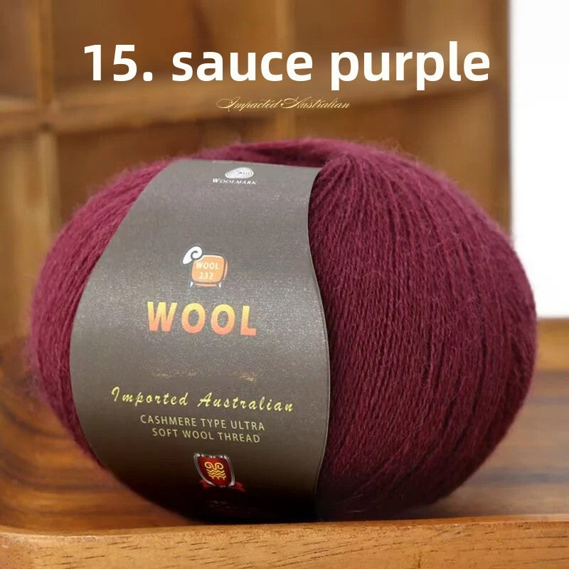 Medium and thick wool ball handmade DIY knitted sweater scarf material wrapping thread 50g