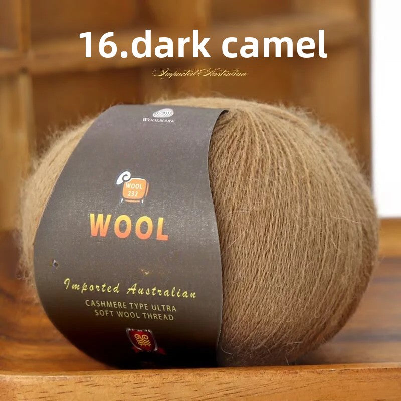 Medium and thick wool ball handmade DIY knitted sweater scarf material wrapping thread 50g