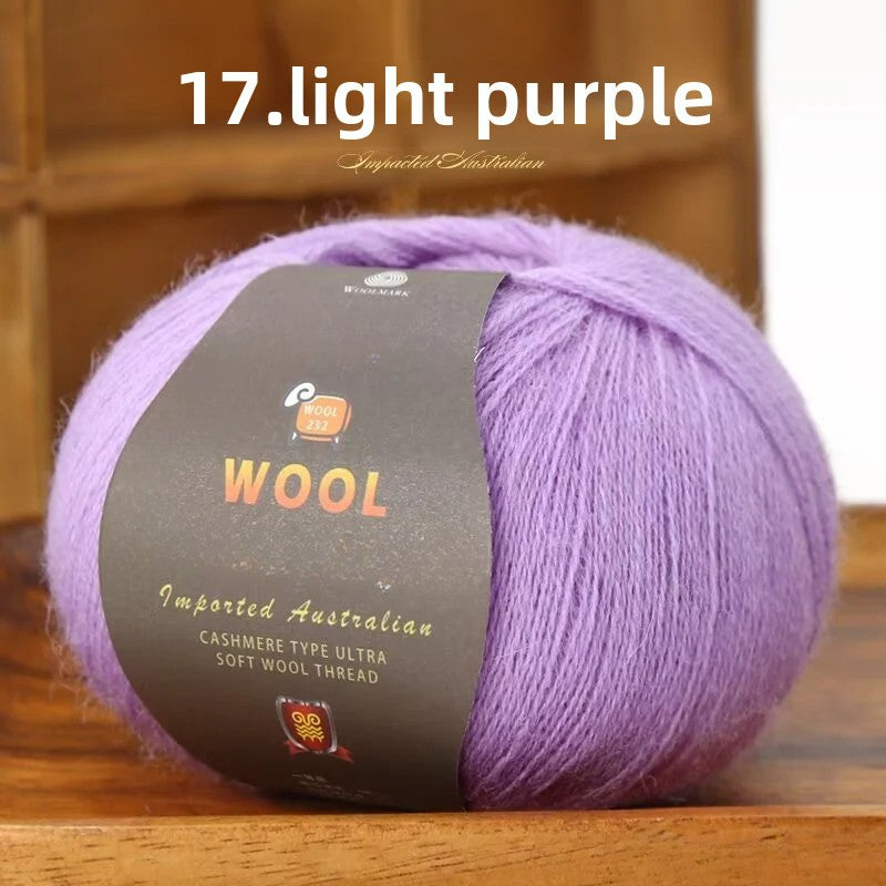 Medium and thick wool ball handmade DIY knitted sweater scarf material wrapping thread 50g