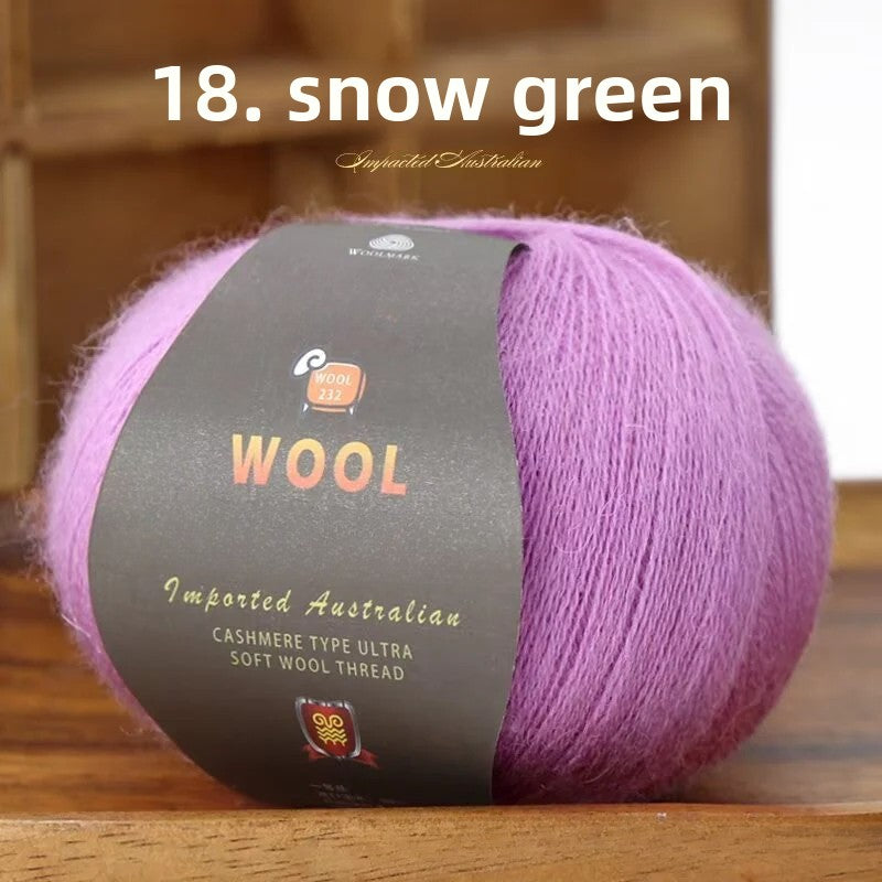 Medium and thick wool ball handmade DIY knitted sweater scarf material wrapping thread 50g
