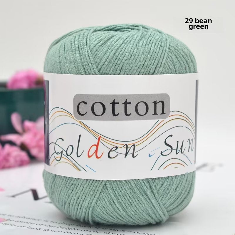 Cotton Children's pure cotton thread, baby wool, hand-woven pure cotton thread Baby wool Pure cotton baby thread
