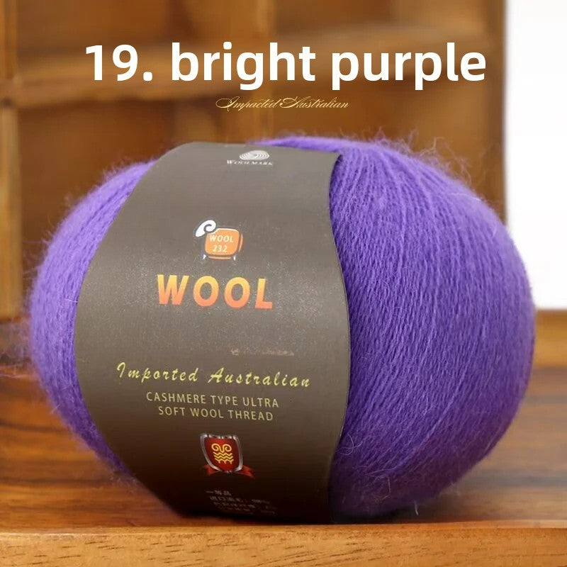 Medium and thick wool ball handmade DIY knitted sweater scarf material wrapping thread 50g