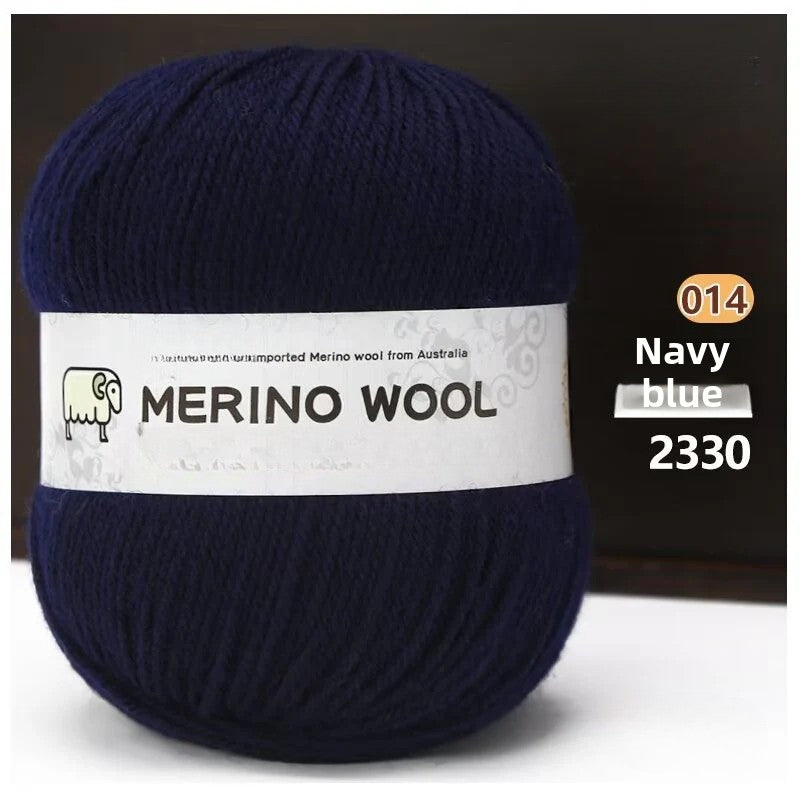 Medium and coarse wool thread hand-woven multiple strands 50g hand-DIY knitted sweater scarf material wool ball