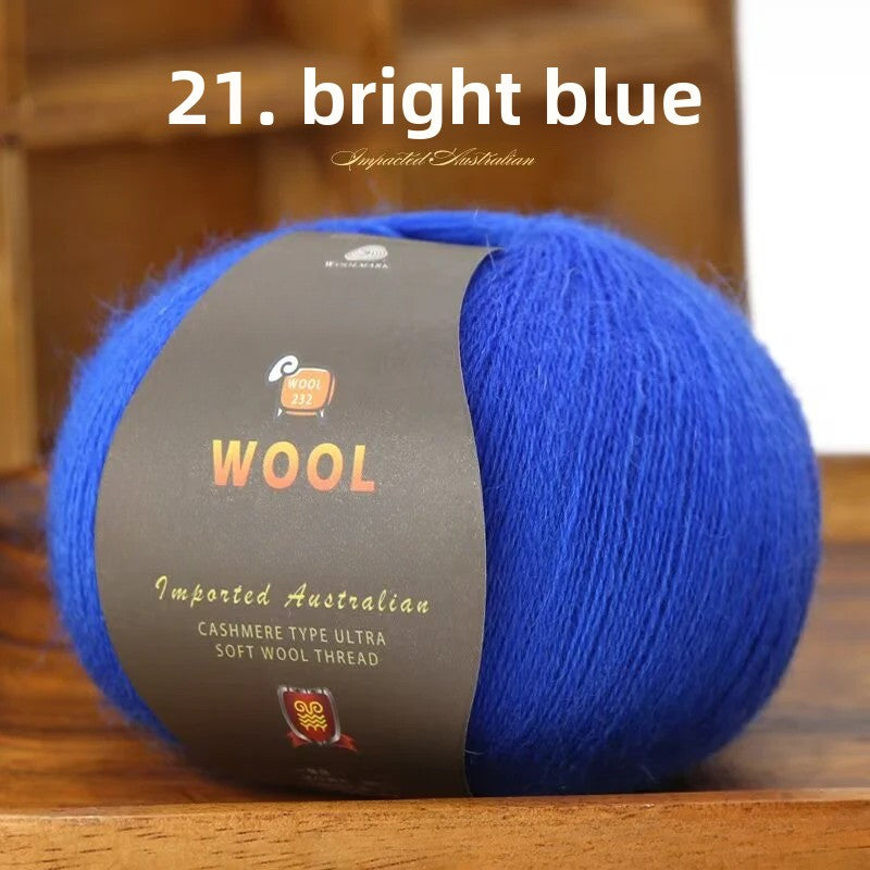 Medium and thick wool ball handmade DIY knitted sweater scarf material wrapping thread 50g