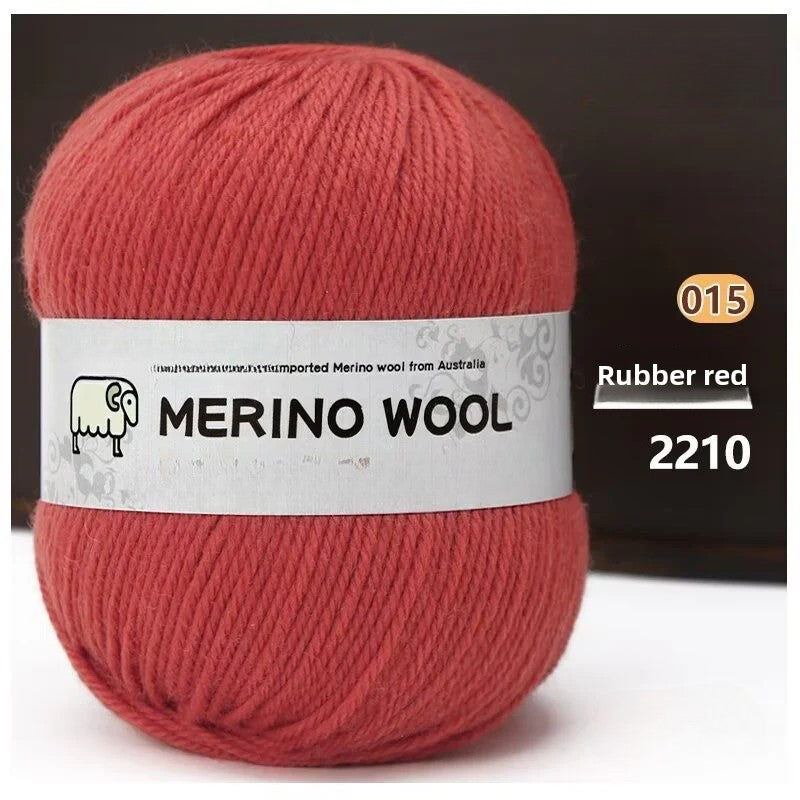 Medium and coarse wool thread hand-woven multiple strands 50g hand-DIY knitted sweater scarf material wool ball