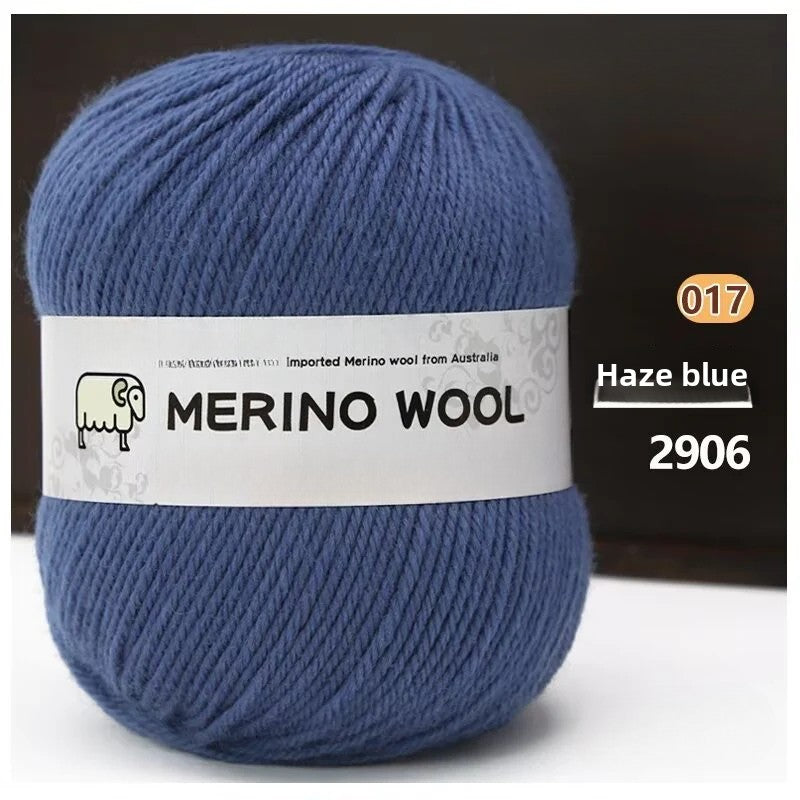 Medium and coarse wool thread hand-woven multiple strands 50g hand-DIY knitted sweater scarf material wool ball