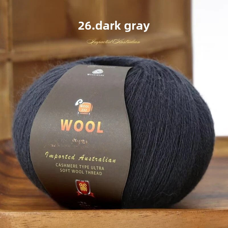 Medium and thick wool ball handmade DIY knitted sweater scarf material wrapping thread 50g