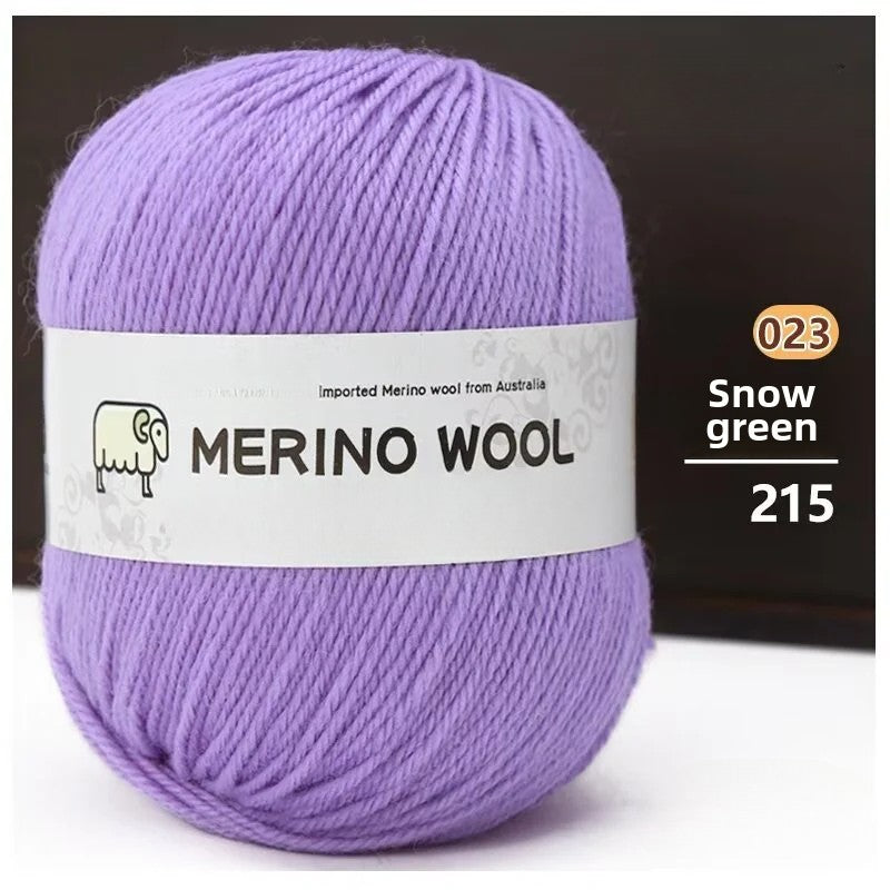 Medium and coarse wool thread hand-woven multiple strands 50g hand-DIY knitted sweater scarf material wool ball